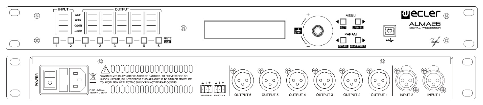 Конструкция ECLER ALMA26