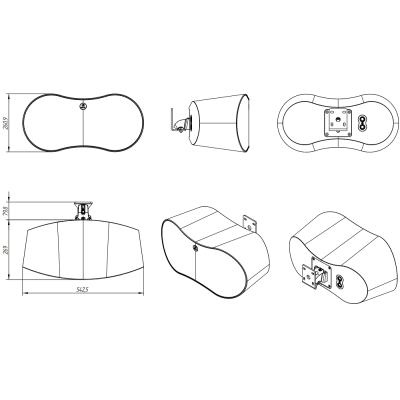 Премиальная настенная акустическая система NIMBO-26TN