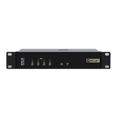 Декодер цифровых сигналов Dante/AES67 в аналоговые