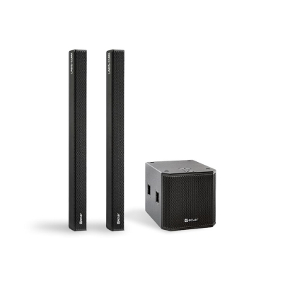 Комплект линейных массивов и сабвуфера с аксессурами