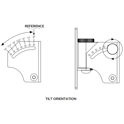 Поворотно-наклонный кронштейн для NIMBO-14 и звуковых колонн MIA HANDYBK
