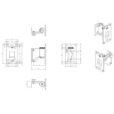 Поворотно-наклонный кронштейн для NIMBO-14 и звуковых колонн MIA HANDYWH