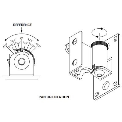 Поворотно-наклонный кронштейн для NIMBO-14 и звуковых колонн MIA HANDYWH