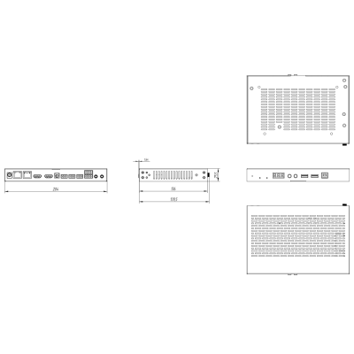 Передатчик сигналов HDMI 4K/60 и Dante/AES67 по витой паре VEO-XTI4D