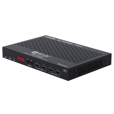 Приемник сигналов HDMI 4K/60 и Dante/AES67 по витой паре VEO-XRI4D